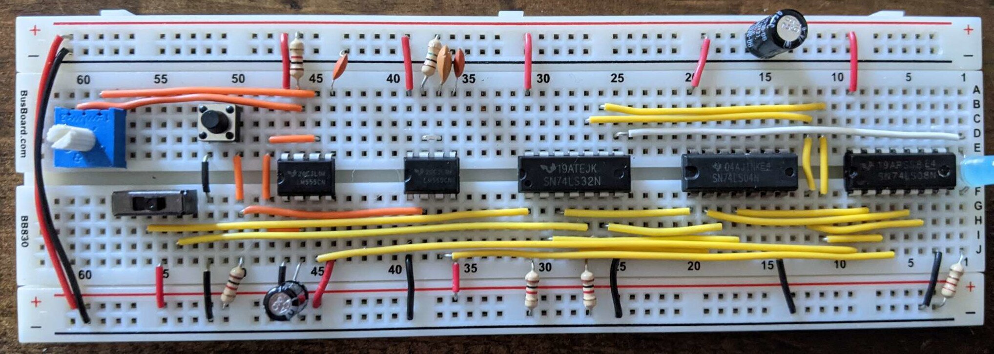 Going from Schematic to Breadboard - Make